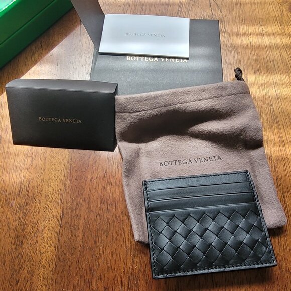 BOTTEGA VENETA INTRECCIATO - CARD CASE BLACK - Picture 5 of 6